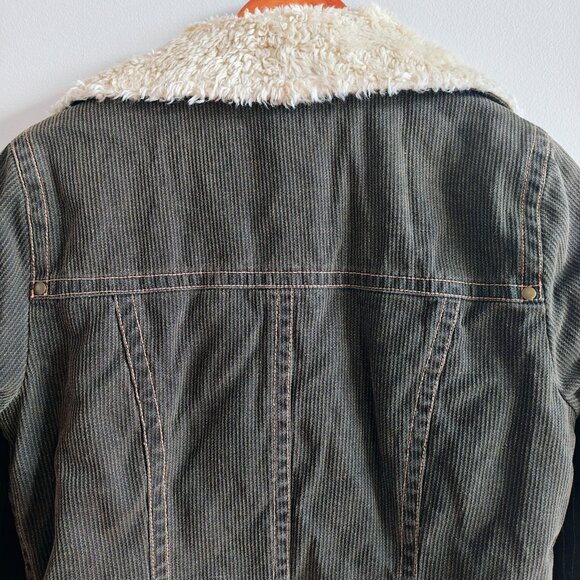 DECODED Sherpa Lined Corduroy Jacket - Picture 5 of 16
